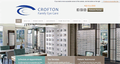 Desktop Screenshot of croftonfamilyeyecare.com